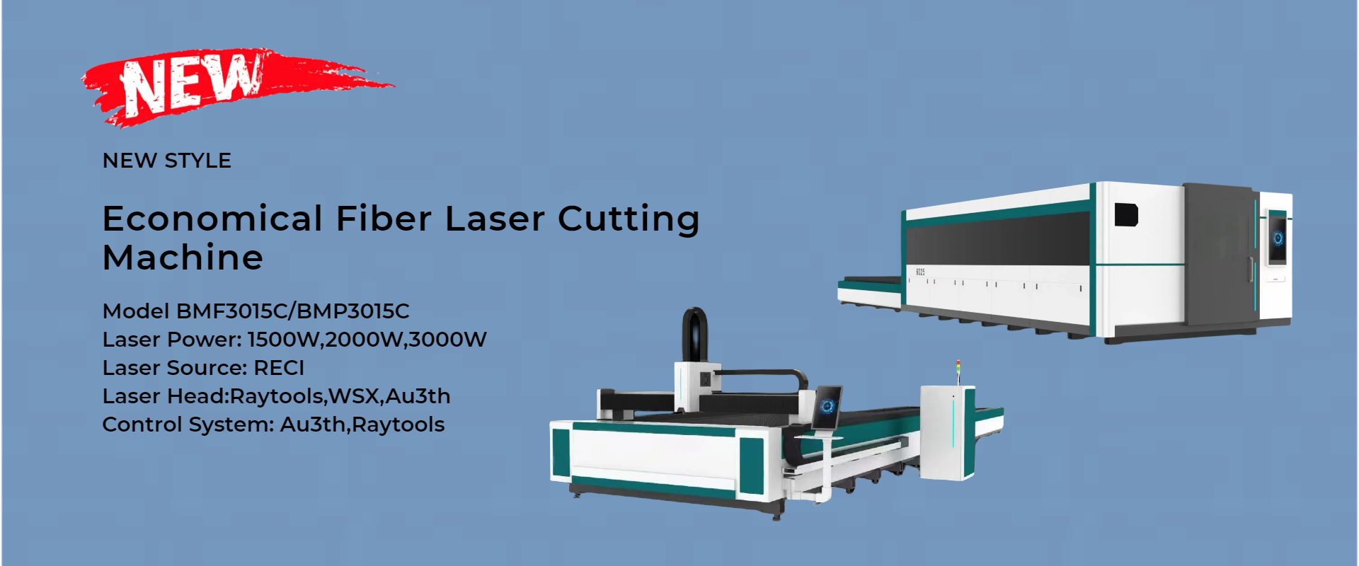 Economical fiber laser cutting machine,3015,1500W affordable economical fiber laser cutting machine